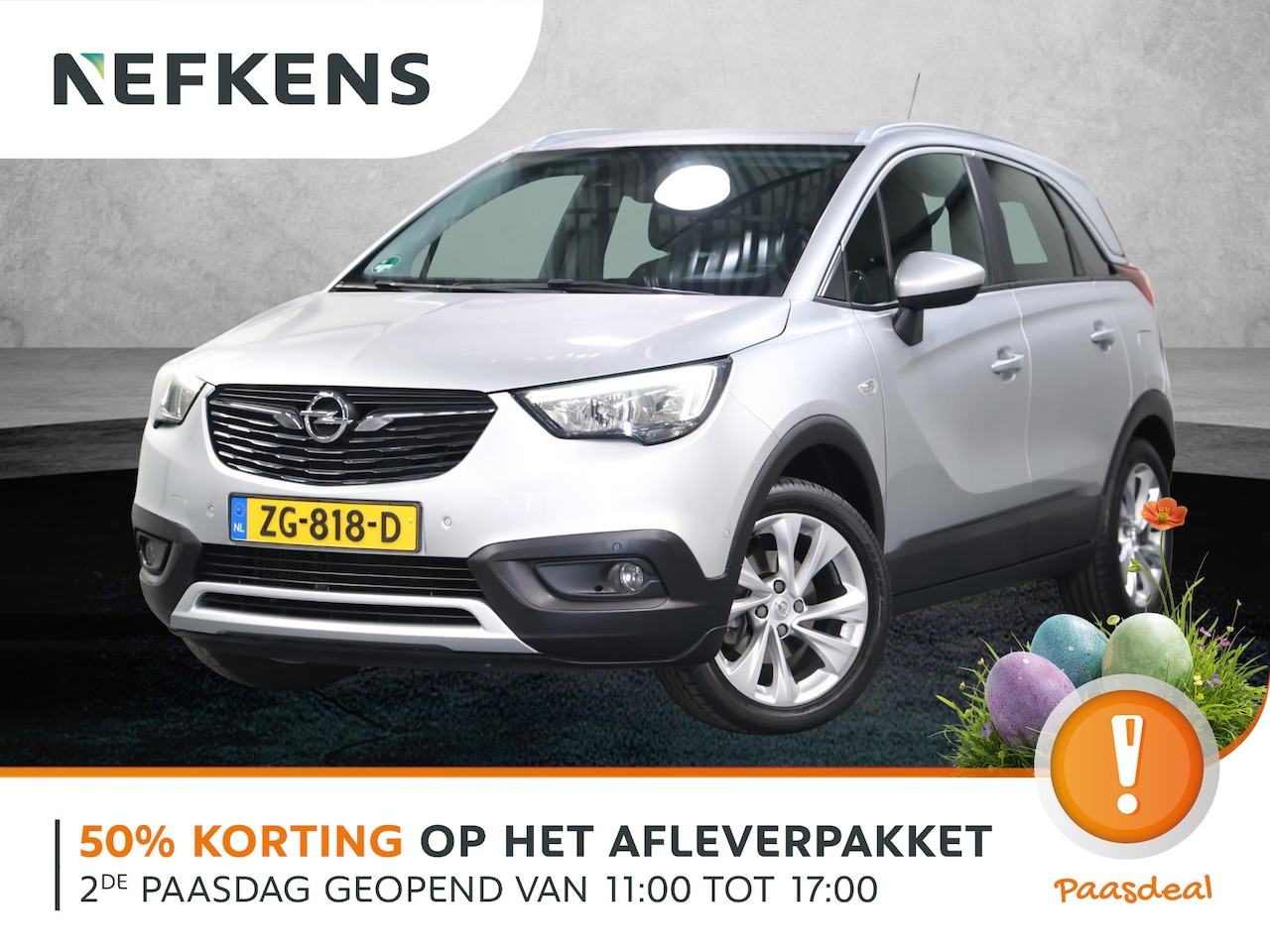 Opel Crossland X - 1.2 110PK Turbo Innovation | AppleCarPlay/AndroidAuto | AUTOMAAT | Armsteun | Camera | Dod - AutoWereld.nl