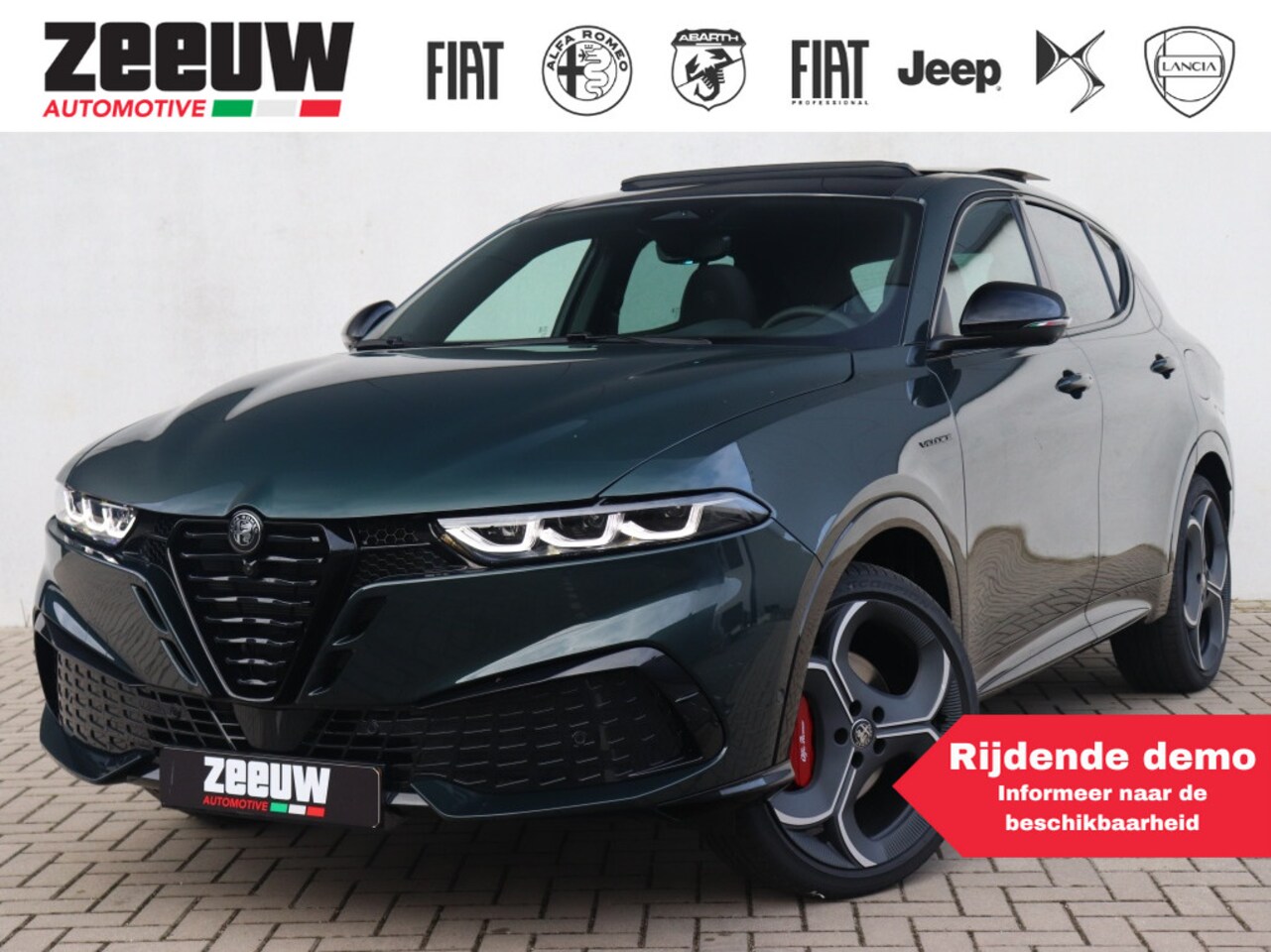 Alfa Romeo Tonale - Ibrida Plug-In Q4 270 PK Veloce | Pano | LED | Harman | Leder - AutoWereld.nl