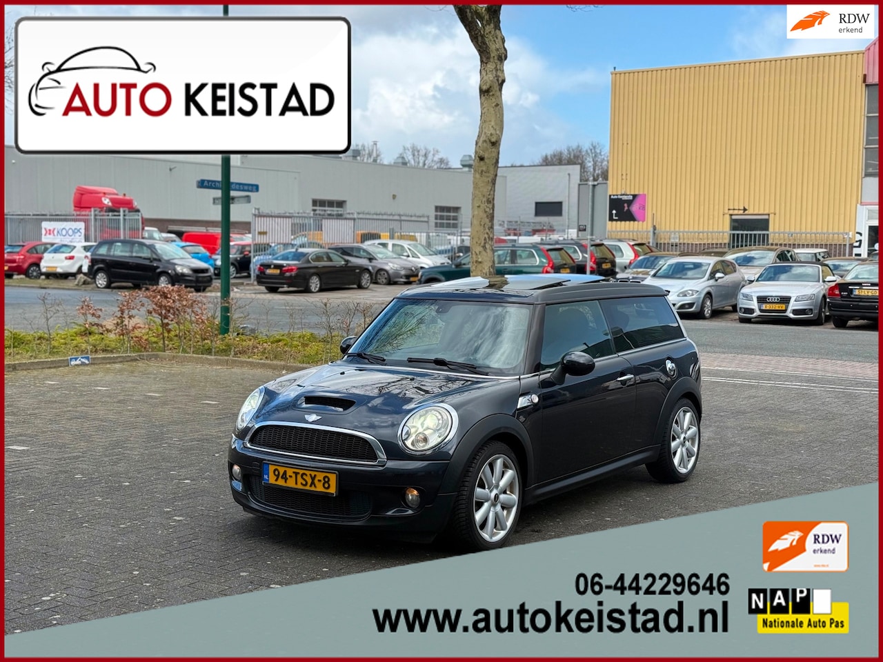 MINI Clubman - Mini 1.6 Cooper S 174PK PANORAMA/CRUISE/XENON! NETTE STAAT! - AutoWereld.nl