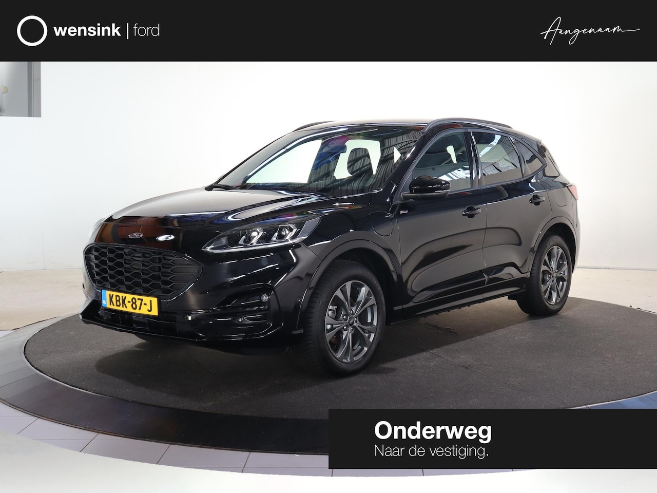 Ford Kuga - 2.5 PHEV ST-Line X | Elek. Trekhaak | Winterpakket | Cruise Control Adaptief | HUD | Parke - AutoWereld.nl