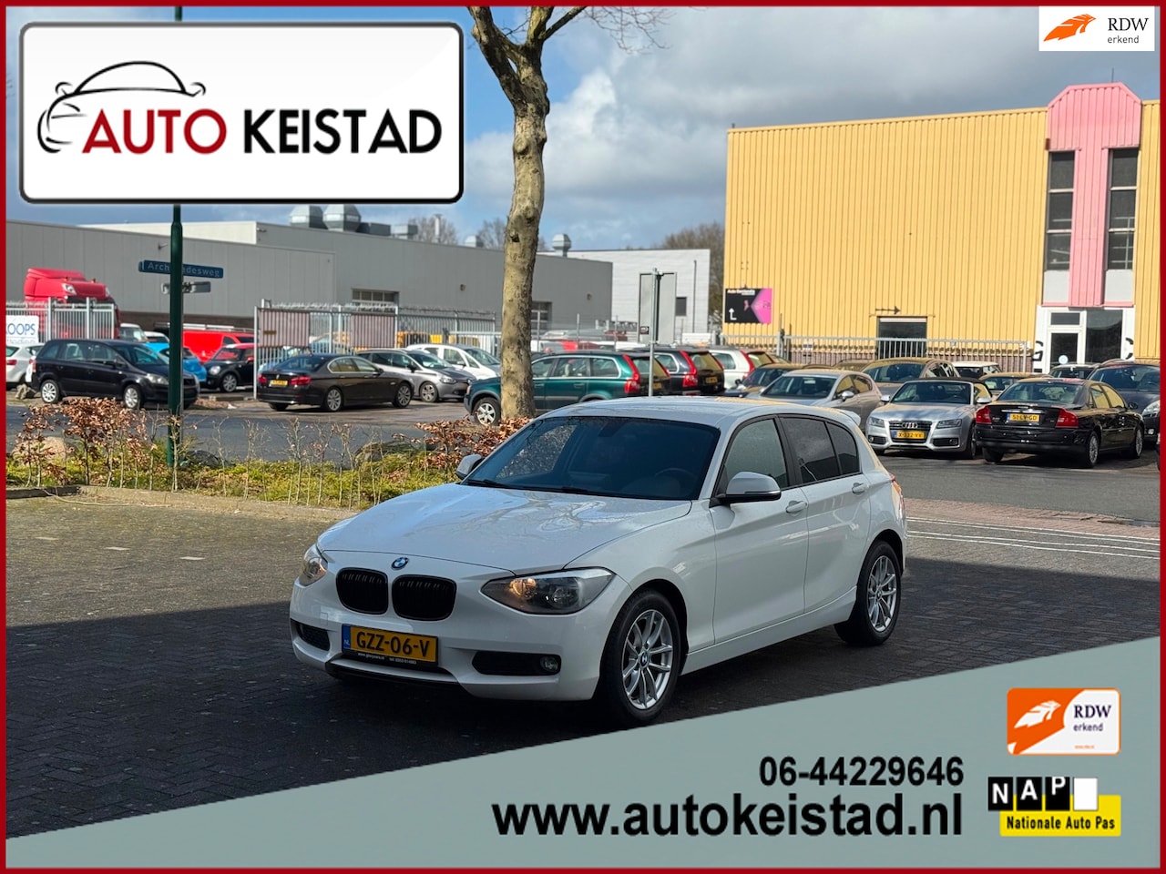 BMW 1-serie - 116i EDE 5-DEURS 6-BAK CARPLAY/STOEL VERWARMING/CRUISE! - AutoWereld.nl