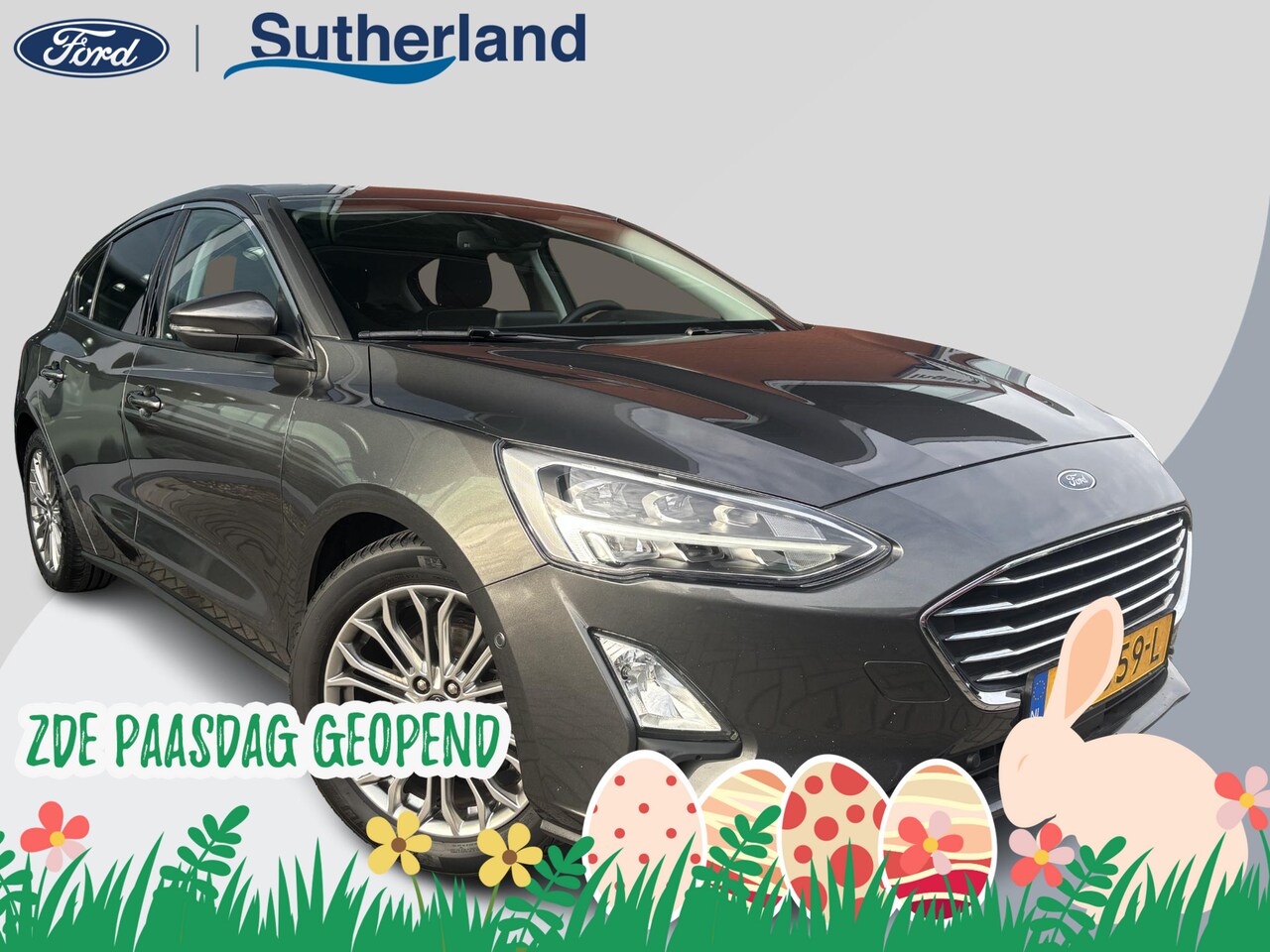 Ford Focus - 1.0 EcoBoost Titanium Business 125pk | Adaptieve Cruise Control | LED verlichting | Camera - AutoWereld.nl