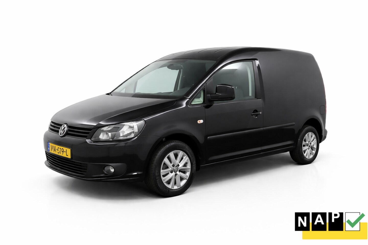 Volkswagen Caddy - Bestel Airco 1.6 TDI Zwart - AutoWereld.nl