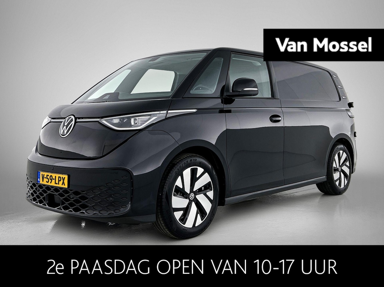 Volkswagen ID. Buzz Cargo - 79 kWh 286 PK | Airco | Trekhaak | Parkeerhulp voor + achter | Camera | App-Connect | Stoe - AutoWereld.nl