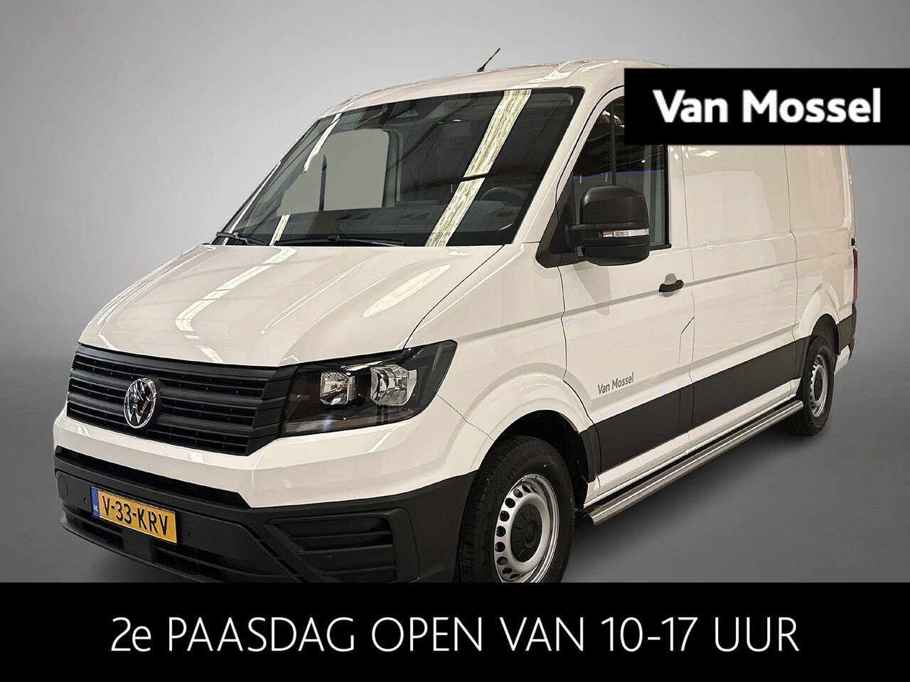 Volkswagen Crafter - 2.0 TDI L3H2 Trendline 140 PK | Airco | Trekhaak | Multifunctioneel stuurwiel | Achteruitr - AutoWereld.nl