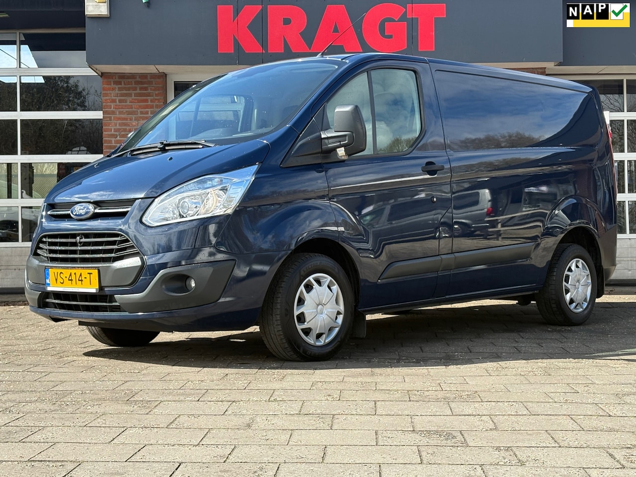 Ford Transit Custom - 290 2.2 TDCI L1H1 Trend|laadklep Dhollandia|NAP|airco|cruise|navi|stoelverwarming|bluetoot - AutoWereld.nl
