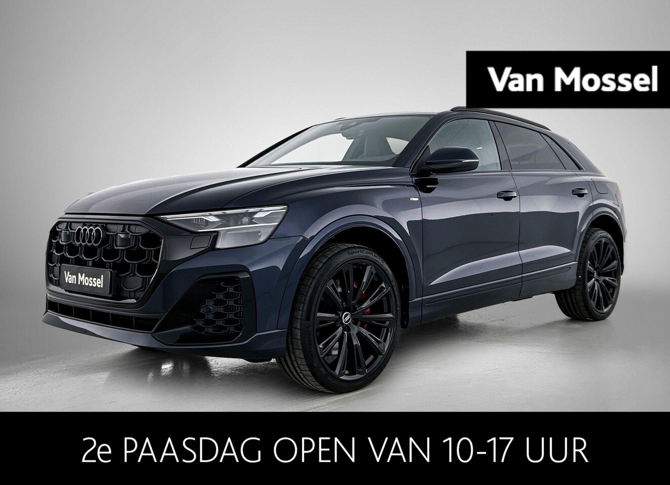 Audi Q8 - 55 TFSI e quattro Pro Line S | Glazen panoramadak | Trekhaak | Optiekpakket Zwart Plus | l - AutoWereld.nl