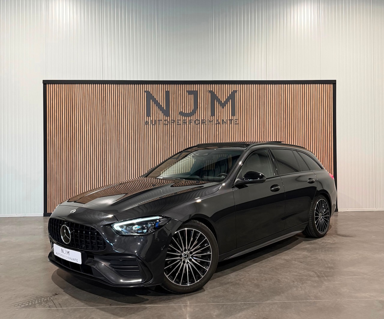 Mercedes-Benz C-klasse Estate - C200 AMG|Pano|19”|Fabrieksgarantie - AutoWereld.nl