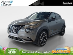 Nissan Juke - 1.6 Hybrid N-Design *Tch.pack*Coldpack light*Dodehoek sensoren*Camera360view*Stoel en stuu