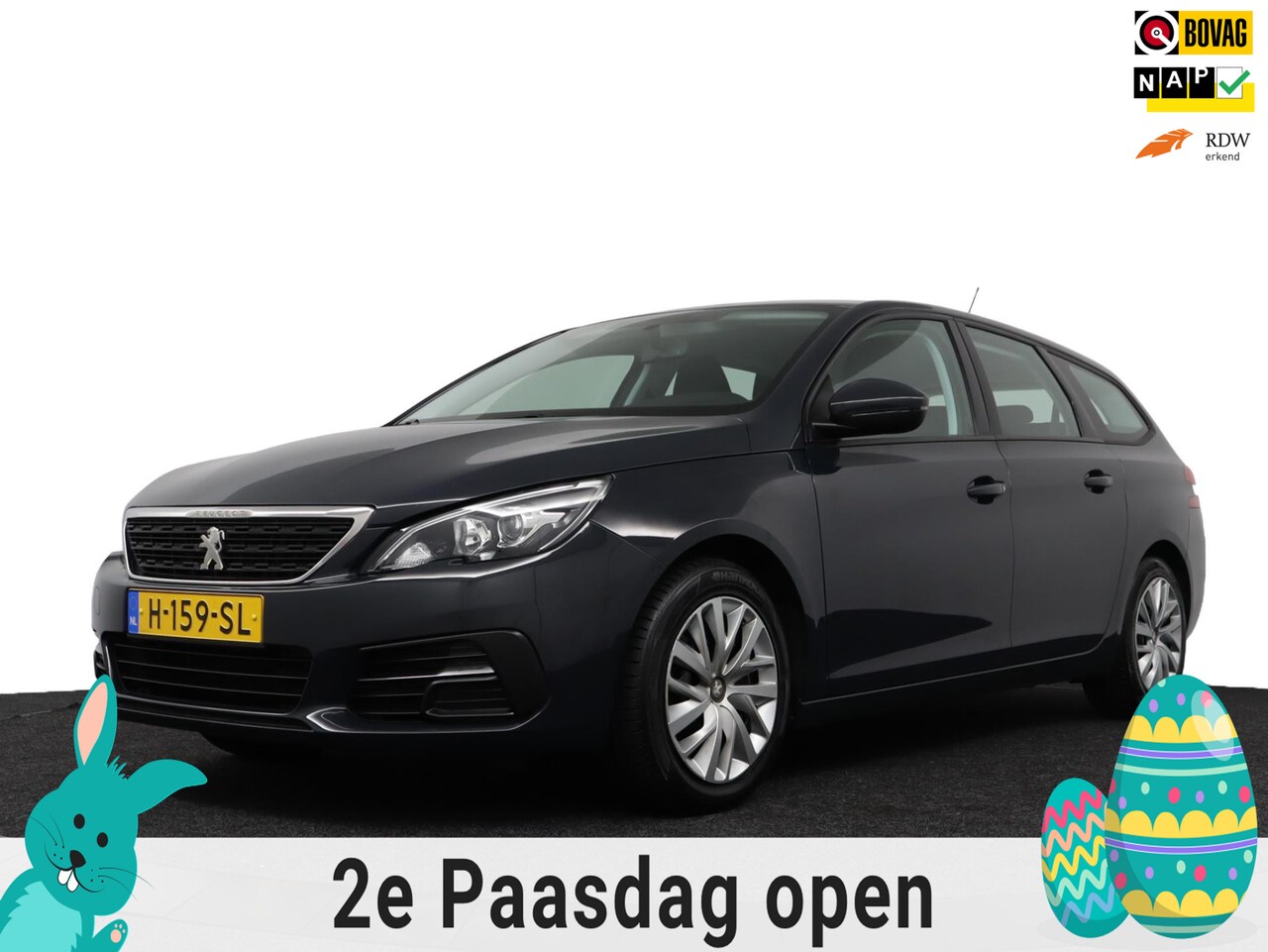 Peugeot 308 SW - 1.2 T 110pk Blue Lease - Navi/Carplay/Blue Tooth/Airco/Cruise Controle - AutoWereld.nl