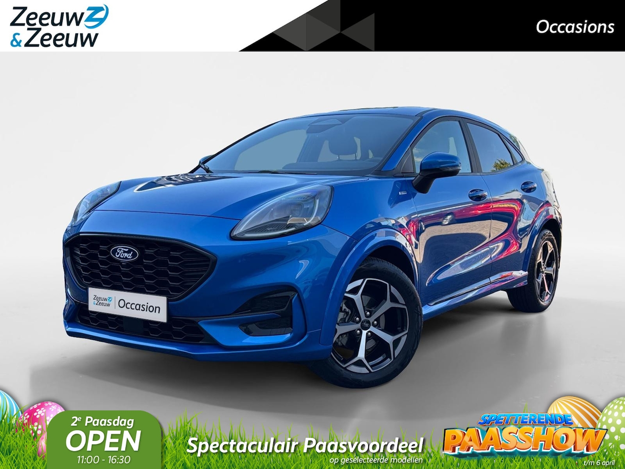 Ford Puma - 1.0 EcoBoost Hybrid ST-Line Automaat Nieuw Model! | Winterpack | Cruise Control | Navigati - AutoWereld.nl