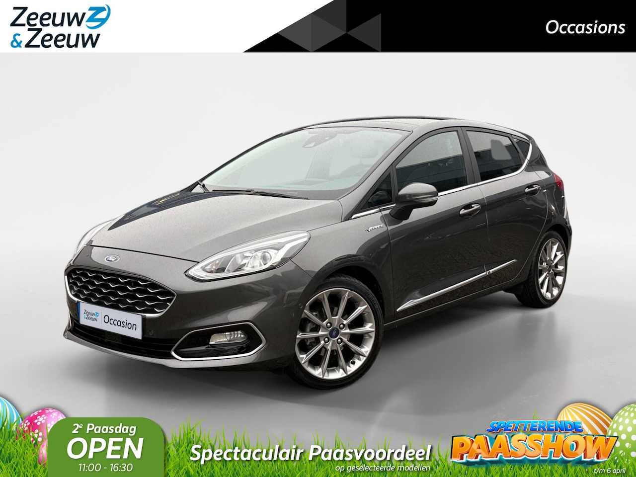 Ford Fiesta - 1.0 EcoBoost Vignale Automaat | Achteruitrijcamera | Adaptieve Cruise Control | Winterpack - AutoWereld.nl