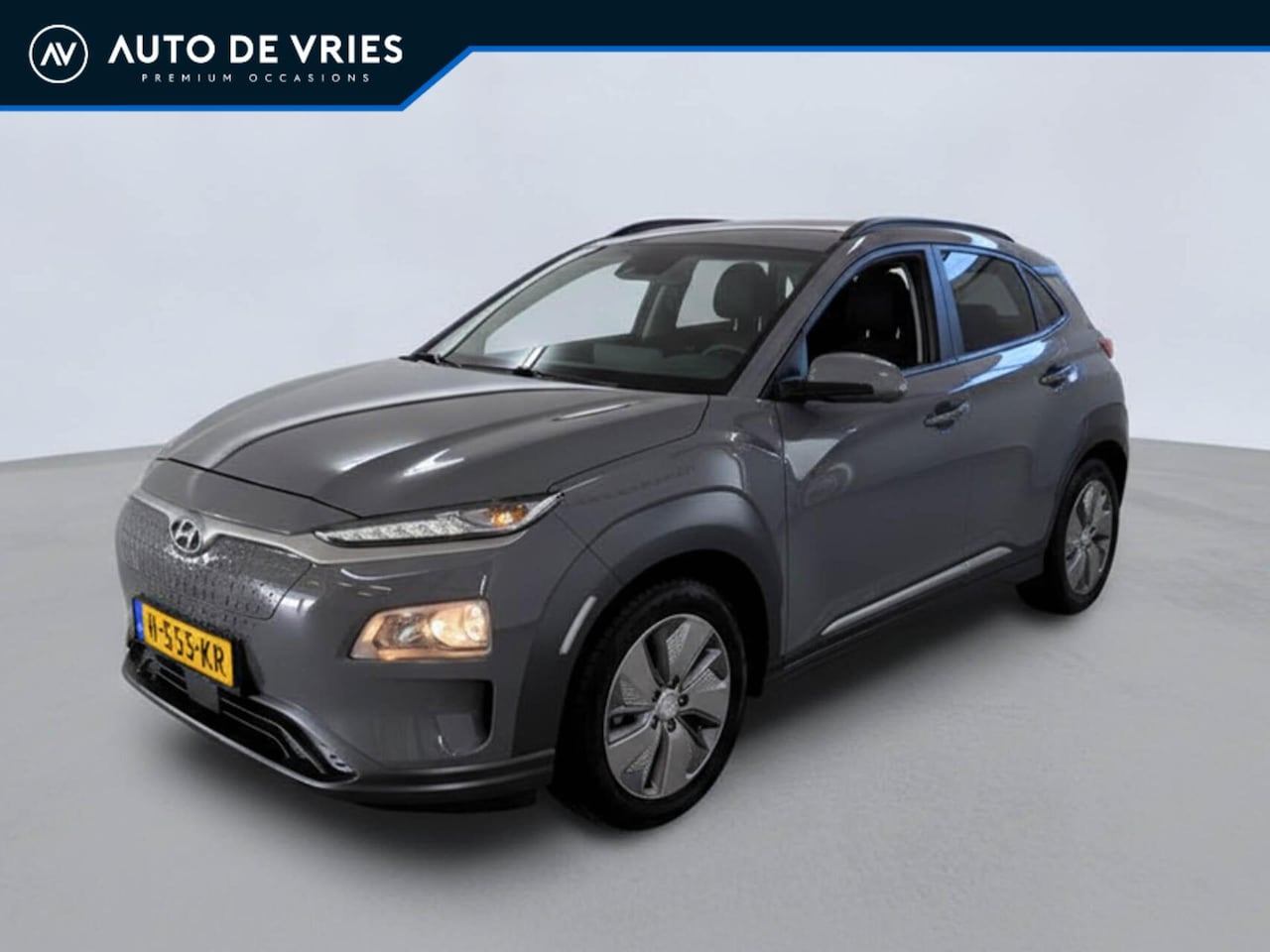 Hyundai Kona Electric - EV Fashion 64 kWh 3-Fase | SOH 100% | Carplay | Camera | Adaptive cruise - AutoWereld.nl