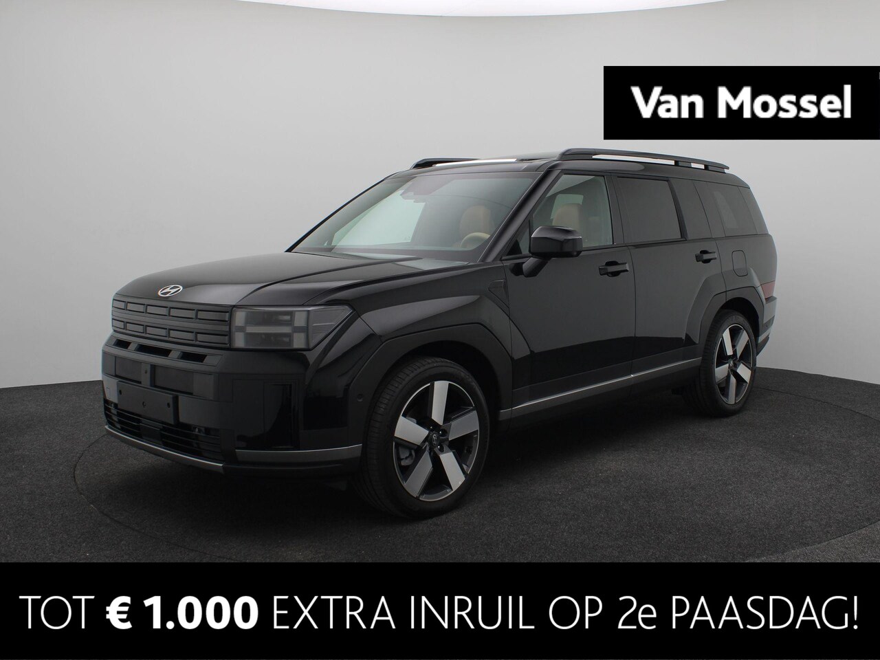 Hyundai Santa Fe - 1.6 T-GDI HEV Premium Sky 7p. | Schuif-/ kanteldak | Rondomzicht camera | Stuur/Stoel verw - AutoWereld.nl