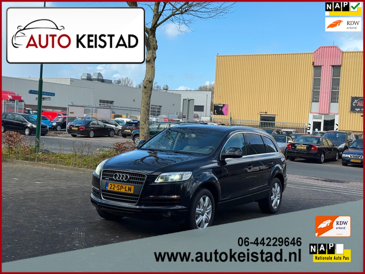 Audi Q7 - 4.2 FSI LPG/G3 QUATTRO PROLINE 7-PERSOONS LEDER/NAVI/CLIMA! - AutoWereld.nl