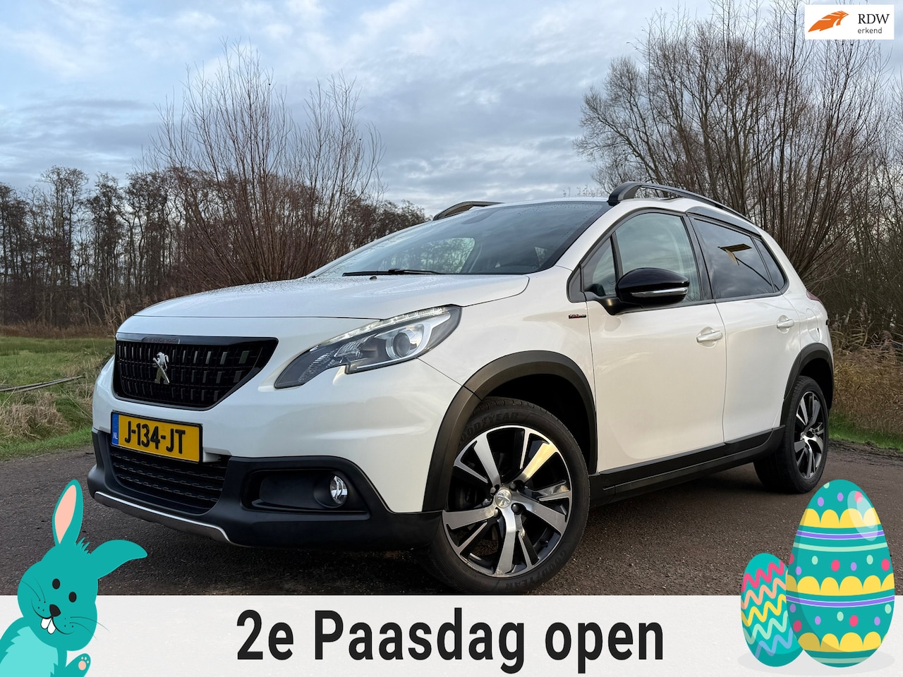 Peugeot 2008 - 1.2 PureTech GT-Line / Automaat / Airco / Navi / Camera / CC / Leder-Stof / Distributie re - AutoWereld.nl