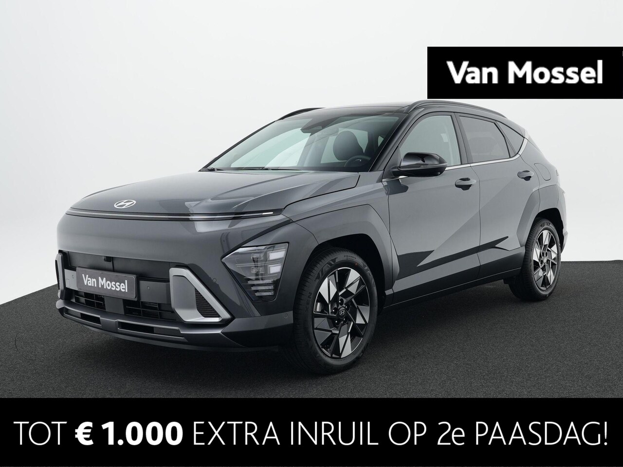 Hyundai Kona - 1.6 GDI HEV Premium Sky | Schuif/Kantel dak | Lederen bekleding | Stoelverkoeling | Stuurv - AutoWereld.nl