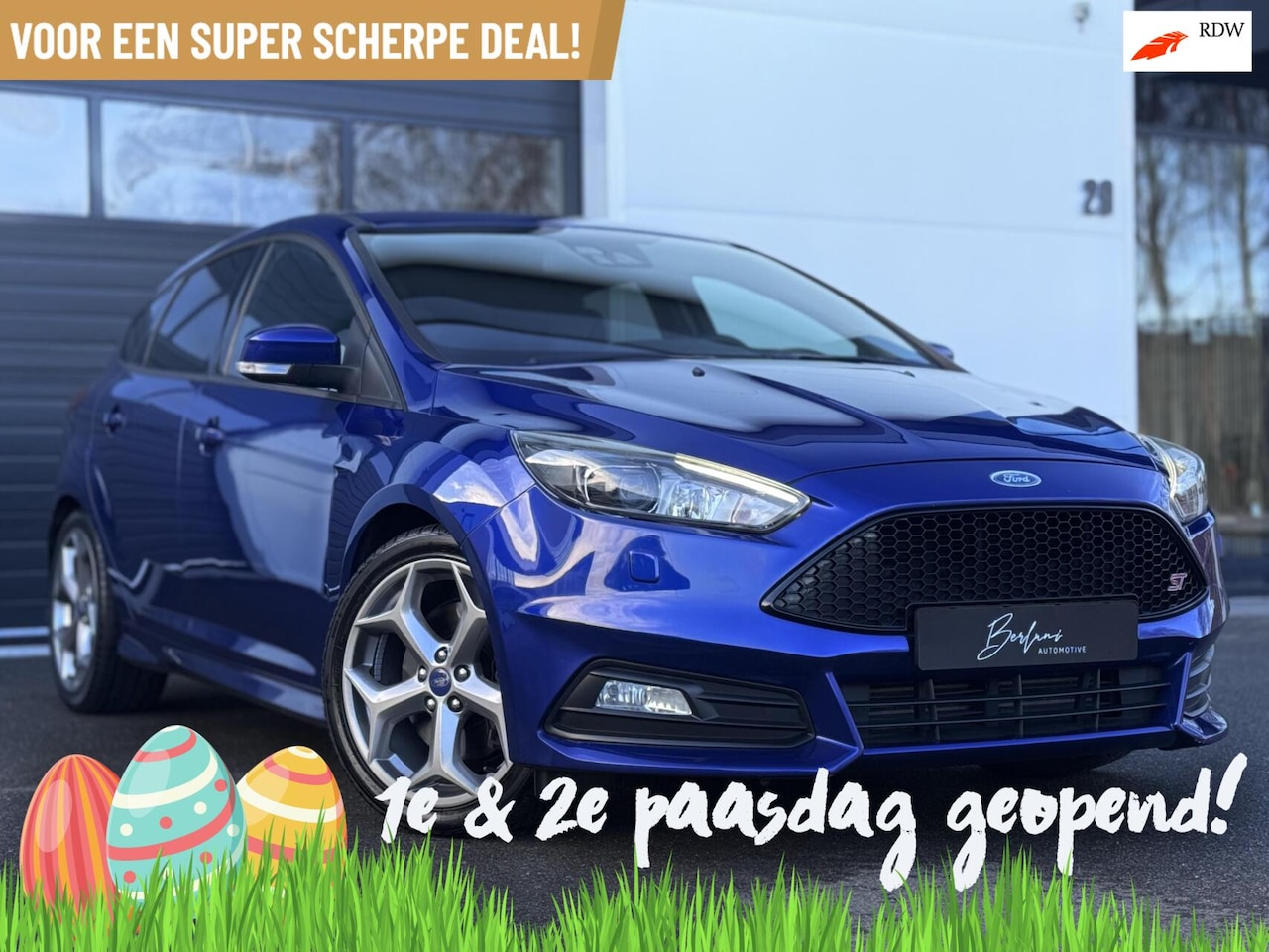 Ford Focus - 2.0 ST 251PK | Recaro | Cruise Control |Stuurverw - AutoWereld.nl