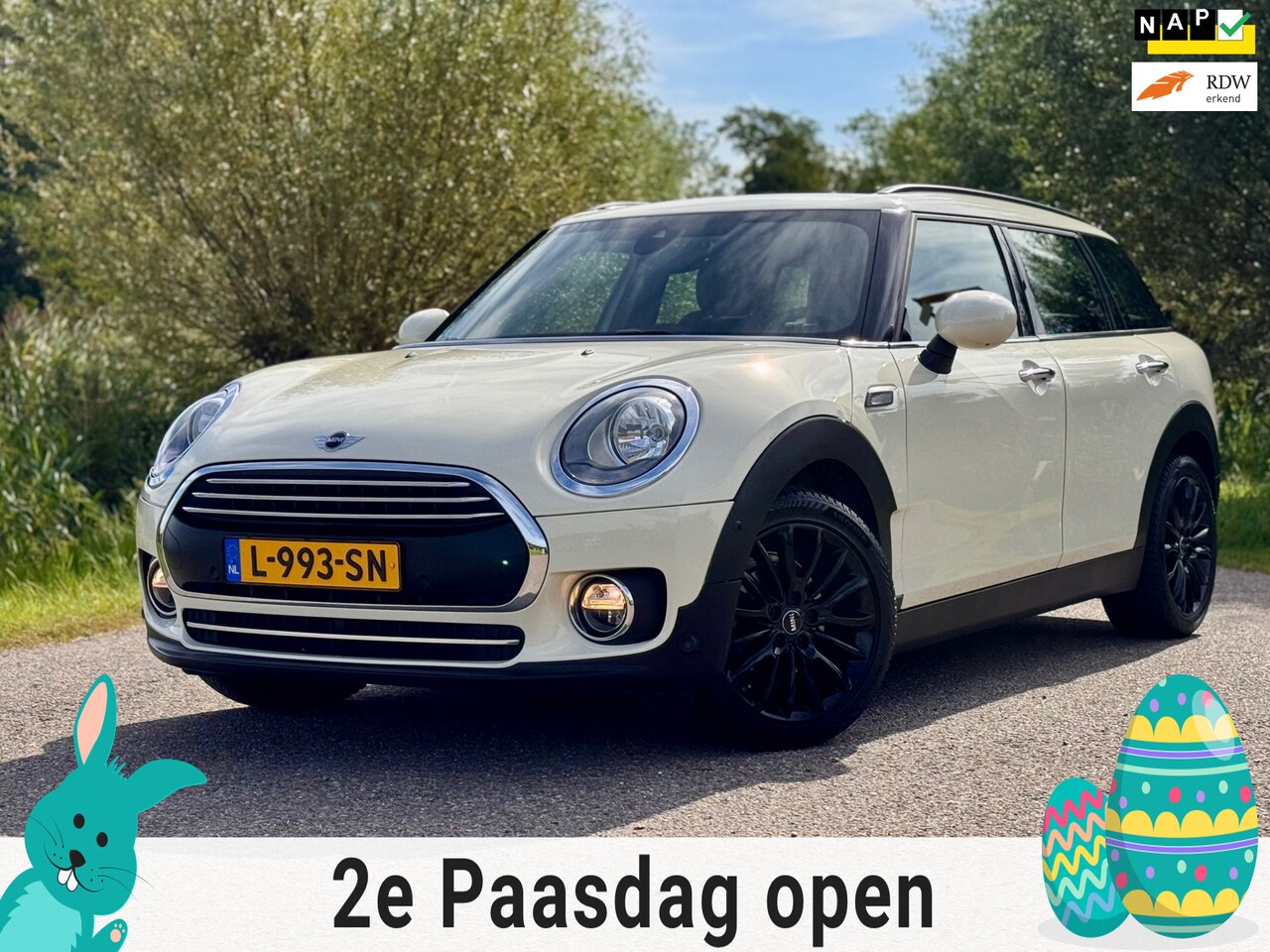MINI Clubman - Mini 1.5 Chili Serious Business Leder Navi Camera Stoelverwarming Perfect Onderhouden - AutoWereld.nl