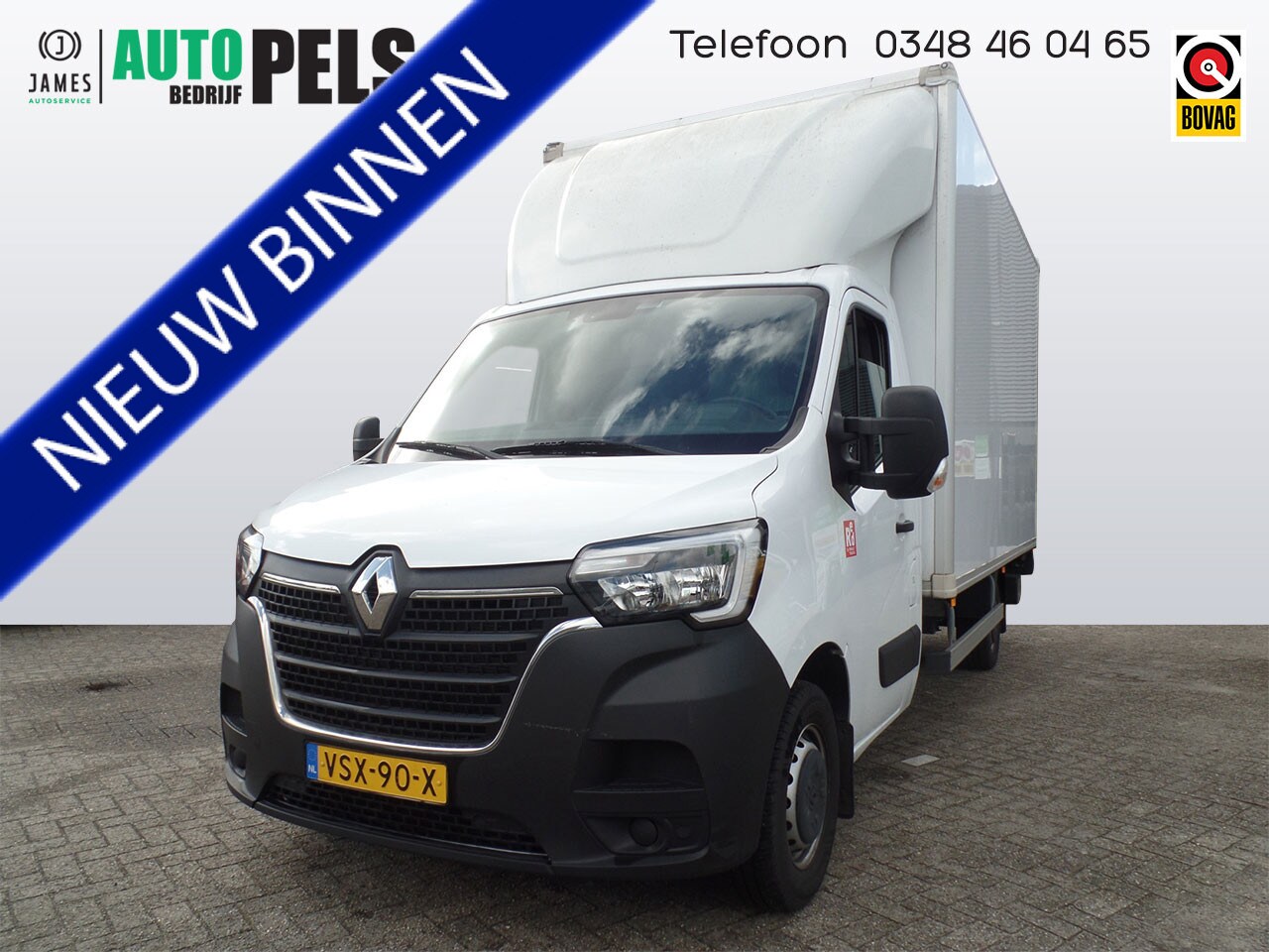 Renault Master - bakwagen, T35 2.3 dCi 145pk L3 Comfort Airco, Cruise controle, Elek ramen, Radio, 2 zitpla - AutoWereld.nl