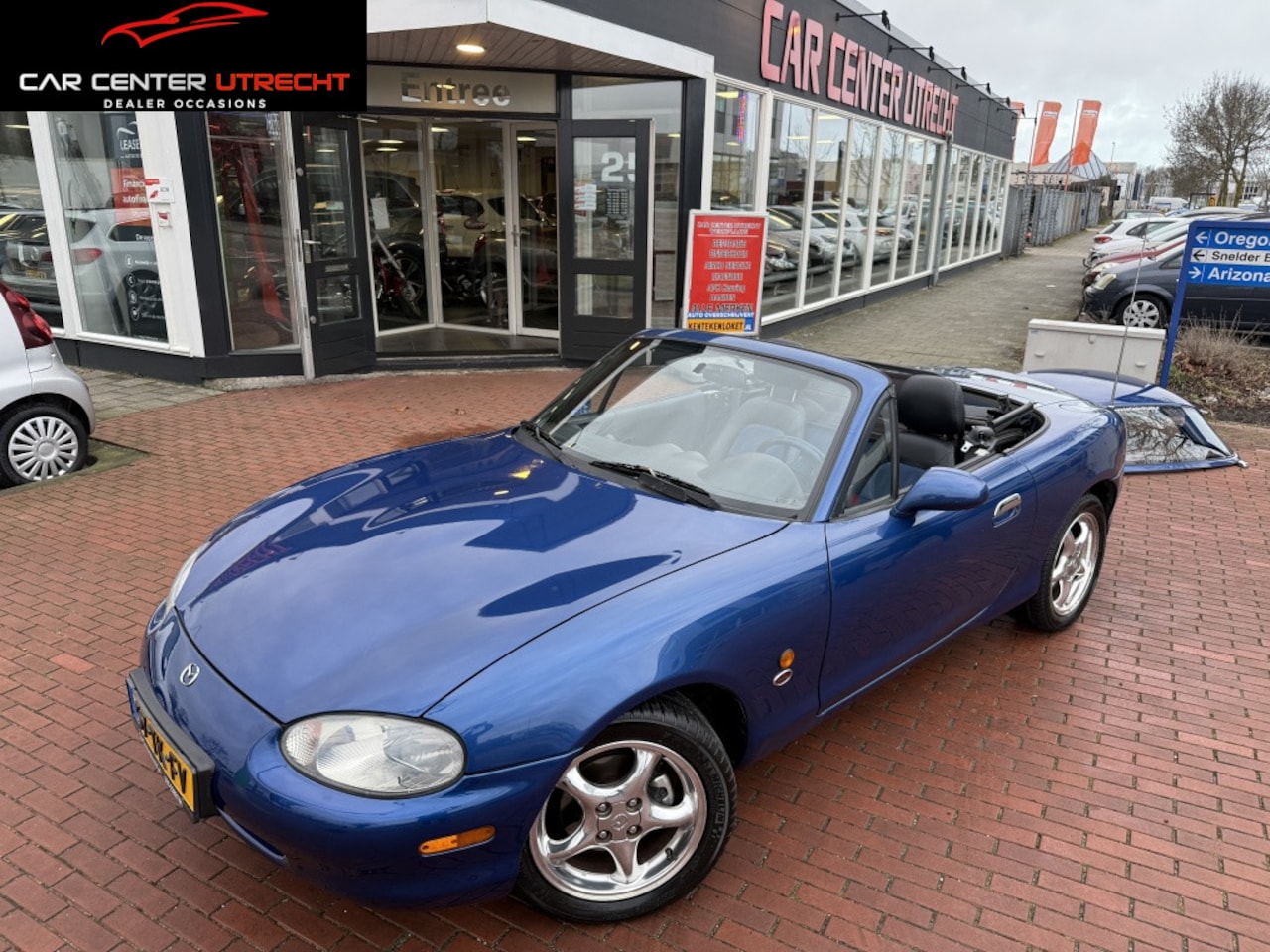 Mazda MX-5 - 1.8i 10th Annivers. hardtop airco 6 versn zeer netjes - AutoWereld.nl