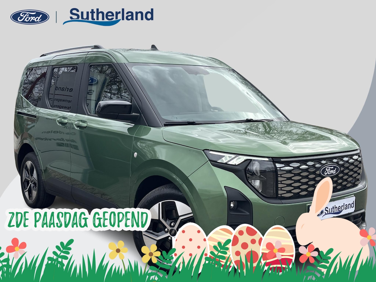 Ford Tourneo Courier - E-Tourneo Limited 44 kWh 136pk | Driver Assistance pack incl. Navigatie | 5 Persoons! | Wi - AutoWereld.nl