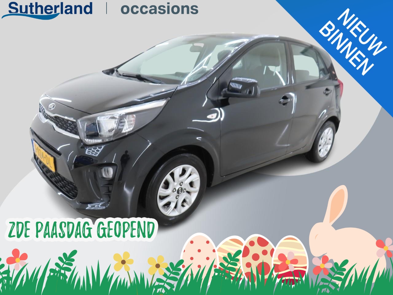 Kia Picanto - 1.0 MPi DynamicLine | 47.000 km | Navigatie | LM Velgen. - AutoWereld.nl