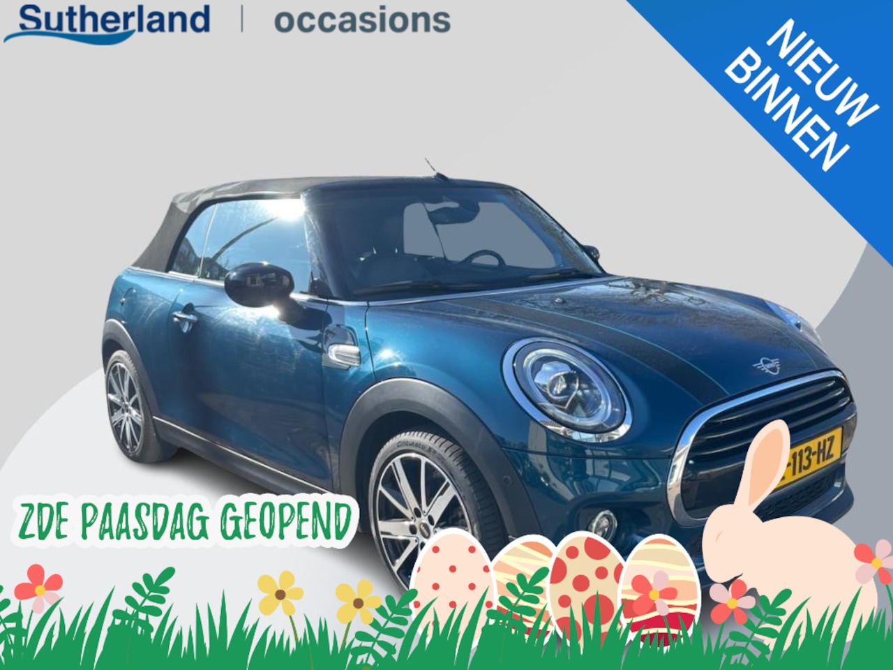MINI Cabrio - Mini 1.5 Cooper Sidewalk Edition | 52.000 Km | Full Options. - AutoWereld.nl