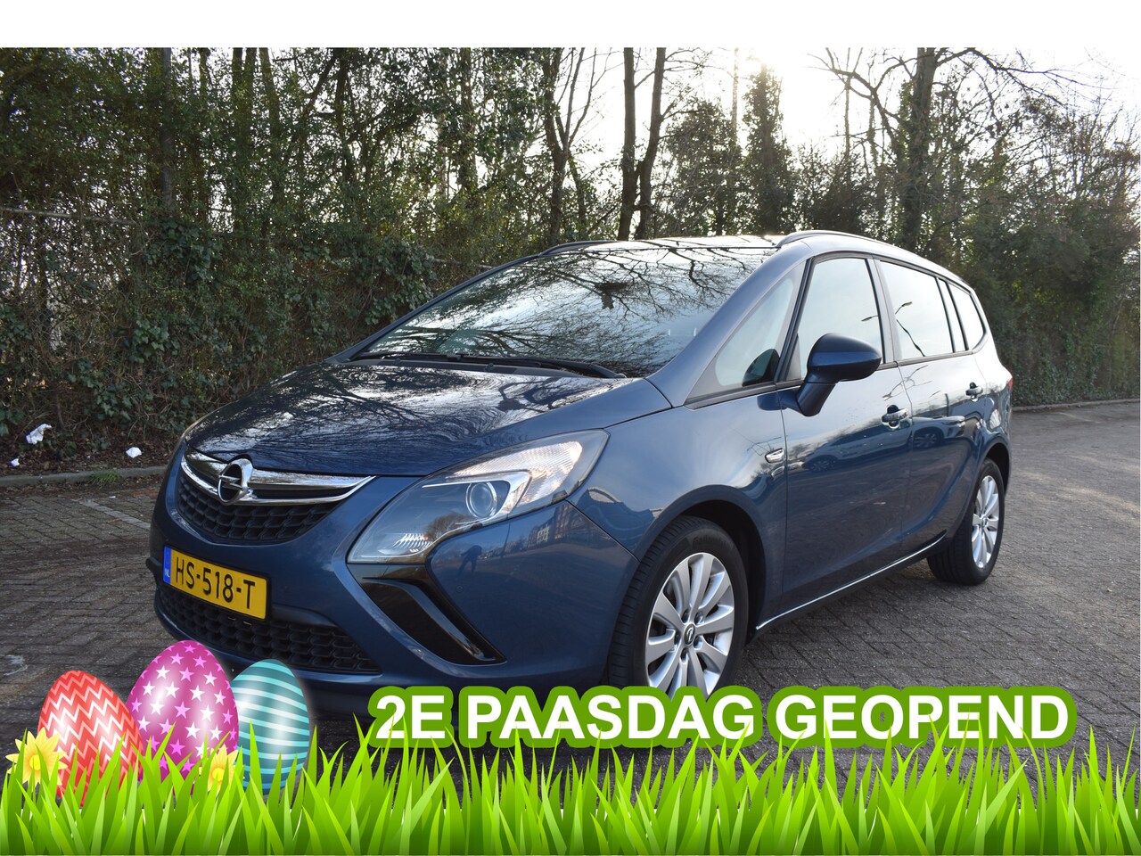 Opel Zafira Tourer - 1.4 T Edition Nav | NL Auto | 7 Seat | Aut. | LMV 17" - AutoWereld.nl