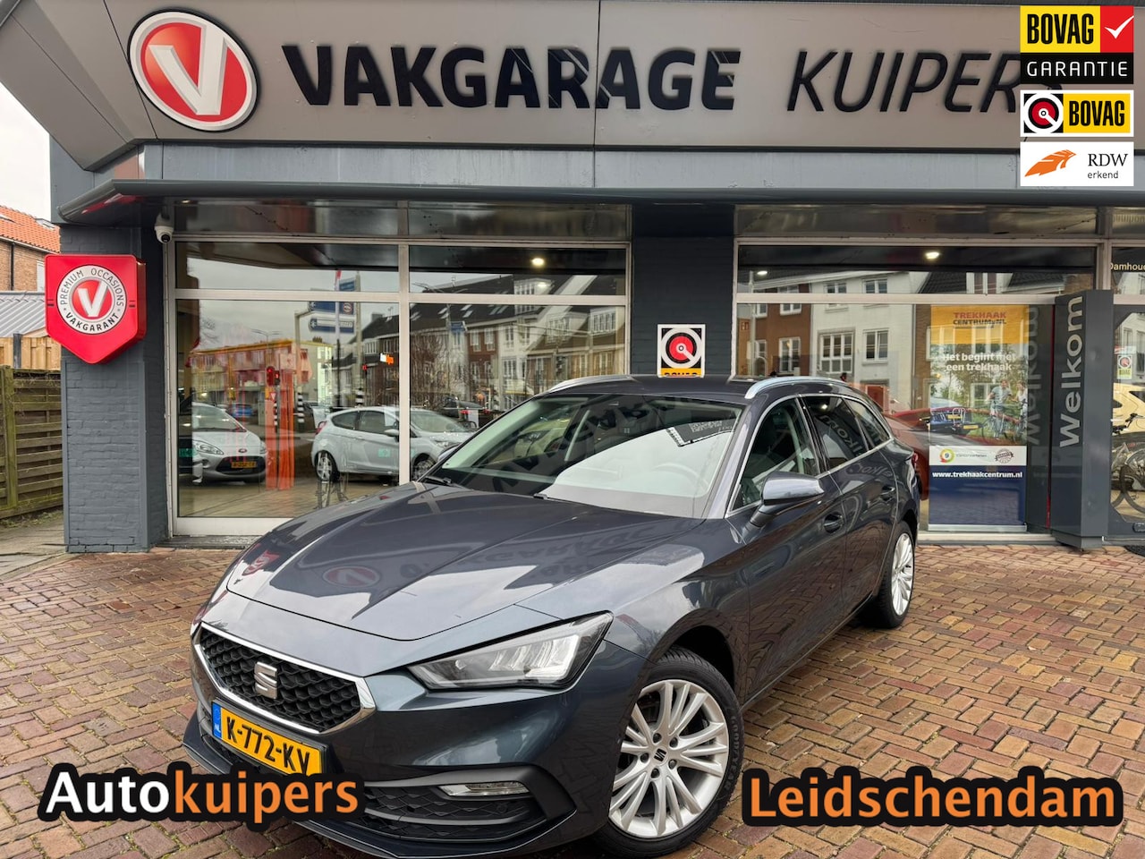 SEAT Leon Sportstourer - 1.5 eTSI Style Launch Edition - Incl 12 maanden Bovag - Dealer onderhouden - - AutoWereld.nl