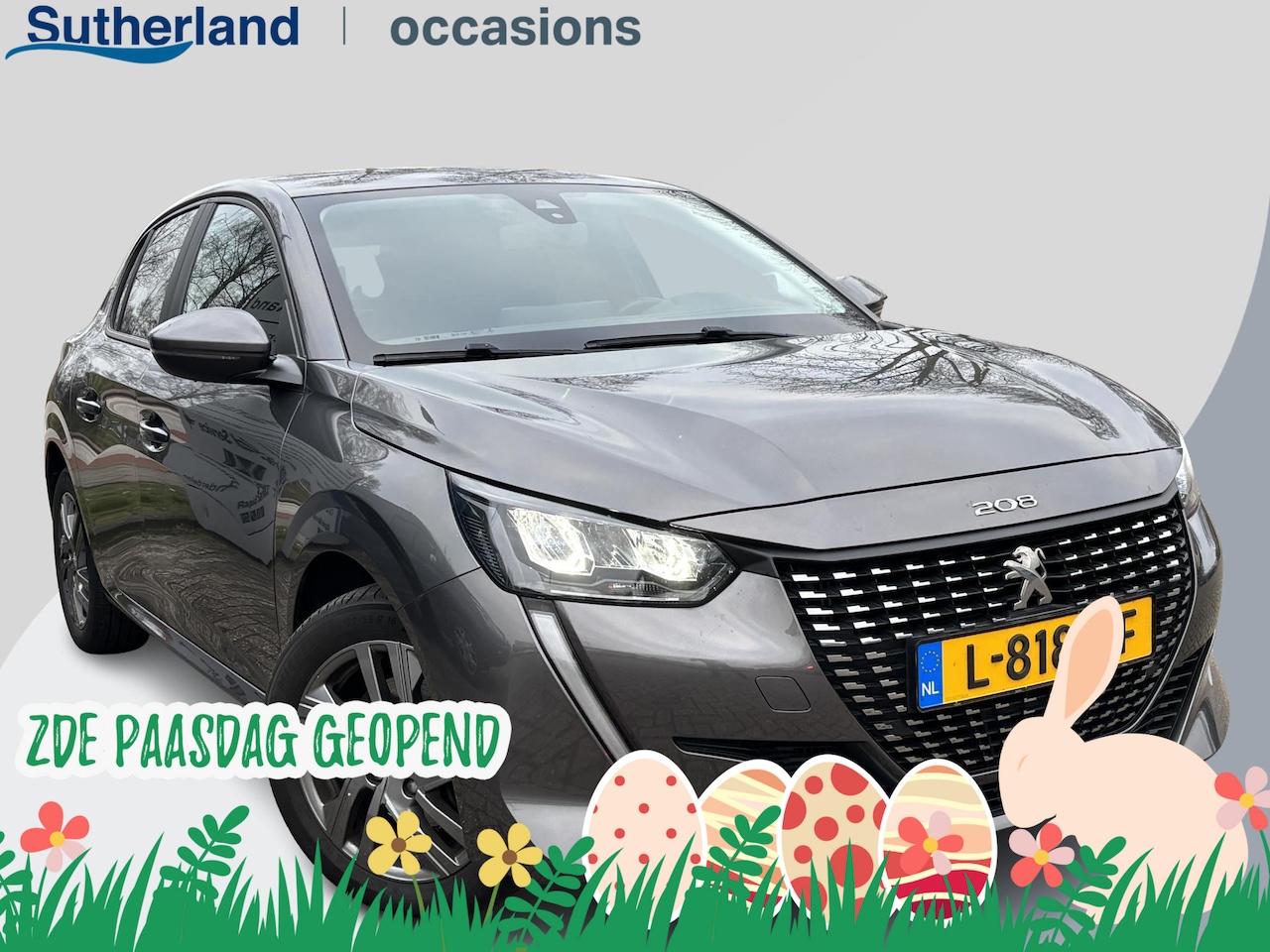 Peugeot 208 - 1.2 PureTech Active Pack 101pk Led Koplampen | Cruise control | Apple Carplay, Android aut - AutoWereld.nl