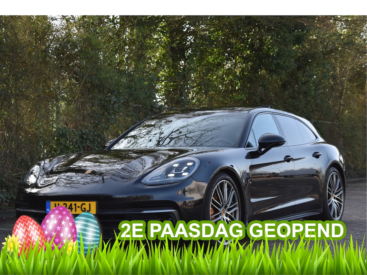 Porsche Panamera Sport Turismo - 4 3.0 Turbo | Open dak | Keyless | Luchtvering | Varplay | Mem.stoelen | 4x stoelverwarmin - AutoWereld.nl