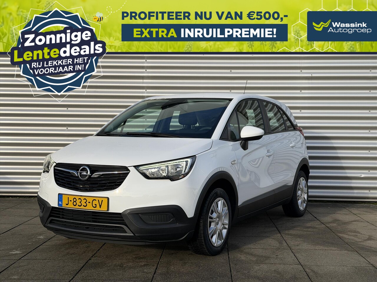 Opel Crossland X - 1.2 Turbo 110pk Edition | Navigatie | Trekhaak | WASSINK LENTEDEALS | Bluetooth - AutoWereld.nl