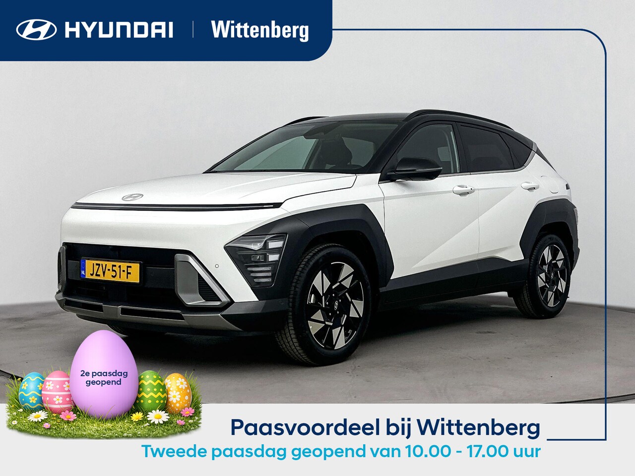 Hyundai Kona - 1.6 GDI HEV comfort smart+ | Dodehoek detectie  | 360 camera | Navigatie & Carplay | stoel - AutoWereld.nl