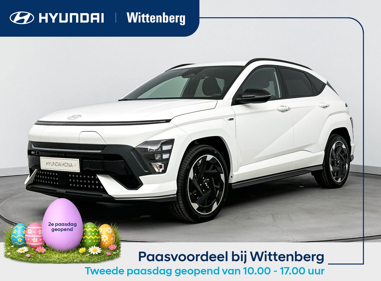 Hyundai Kona Electric - N Line Business 64.8 kWh | Nieuw | Snel leverbaar | Stoel + stuurverwarming | 19" Lm-wiele - AutoWereld.nl