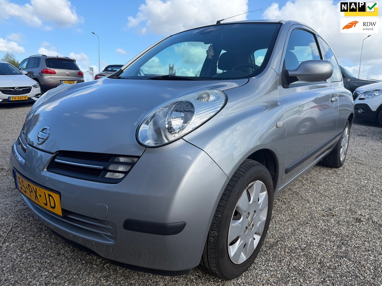 Nissan Micra - 1.2 e-Vision Automaat Keyless Airco Parkeersensoren Zeer Nette Staat - AutoWereld.nl