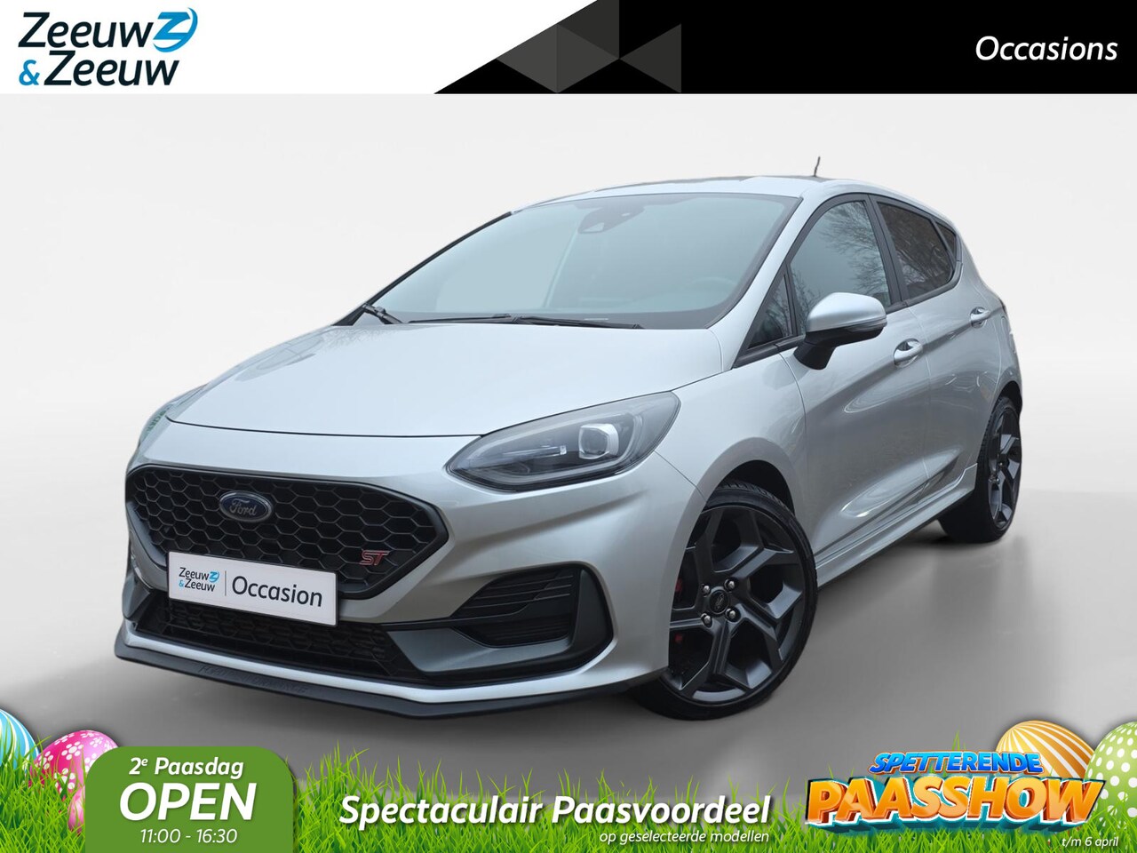 Ford Fiesta - 1.5 Ecoboost ST-X 200PK | Dealer onderhouden! | Matrix ledkoplampen | Winterpakket | Andro - AutoWereld.nl