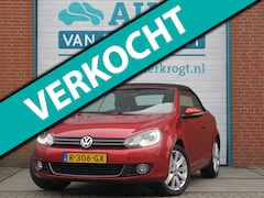 Volkswagen Golf Cabriolet - 1.4 TSI Cabrio, Leer, Stoelverw, Trekhaak, Airco, APK 2-27