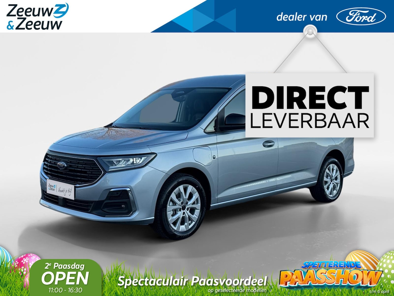 Ford Transit Connect - 1.5 EcoBoost PHEV L2 Limited | Uit Voorraad Leverbaar | Prijs Exclusief BTW/Inclusief Kost - AutoWereld.nl