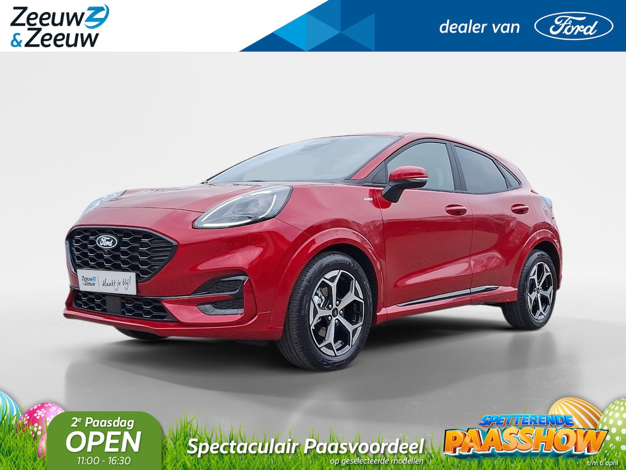 Ford Puma - 1.0 EcoBoost Hybrid ST-Line | Nieuw te bestellen | Prijs inclusief €4000,- Ford Voordeel | - AutoWereld.nl