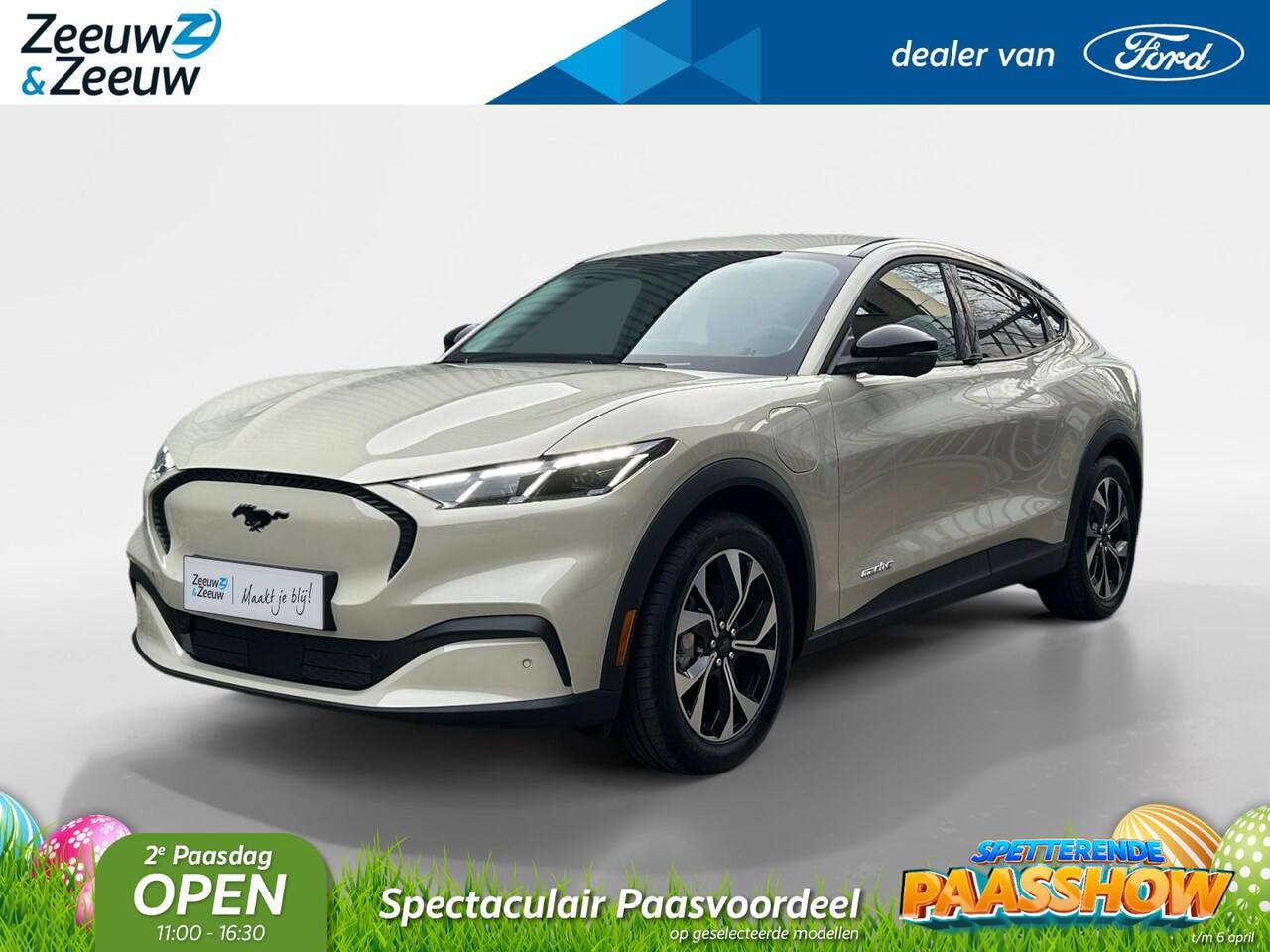 Ford Mustang Mach-E - Standard RWD 73 kWh | Verwachte Levertijd 3 Weken | Prijs inclusief 2000 Euro Ford Voordee - AutoWereld.nl