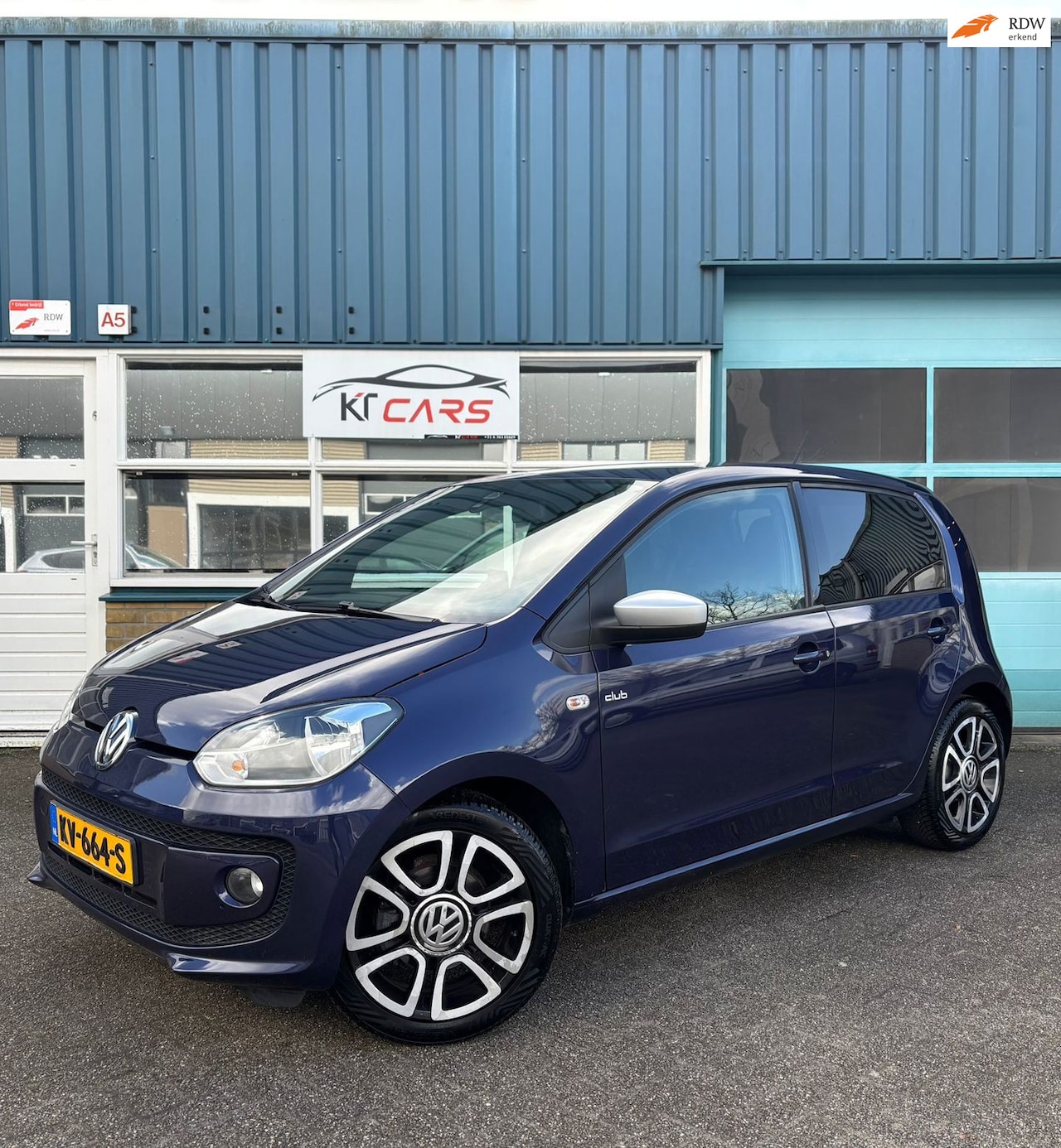 Volkswagen Up! - 1.0 high up! BlueMotion| CLUB | Luxe uitvoering | Cruise | Stlverwarming | Parksensoren | - AutoWereld.nl