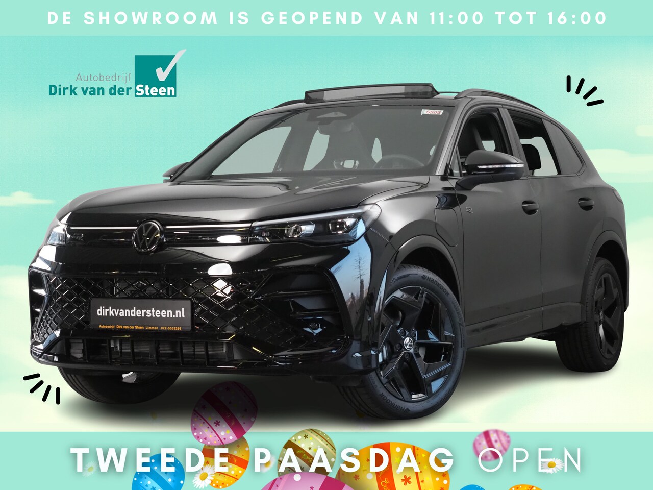 Volkswagen Tiguan - 1.5 eHybrid R-Line Edition | Massagefunctie Voor | Stoelverwarming | Stuurwielverwarming | - AutoWereld.nl