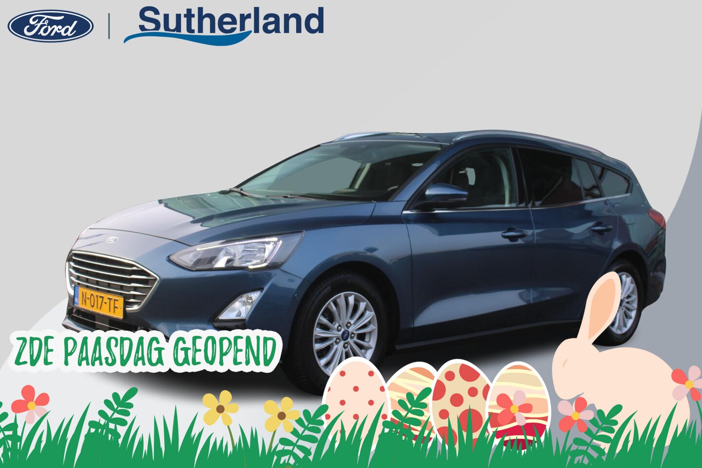 Ford Focus Wagon - 1.0 EcoBoost Titanium X Business Automaat | Trekhaak | Winter Pack | Adaptive cruise contr - AutoWereld.nl