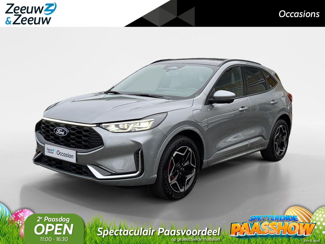Ford Kuga - 2.5 PHEV ST-Line X | Origineel NL auto | Automaat | Elektrisch Bedienbare Trekhaak | 2100K - AutoWereld.nl