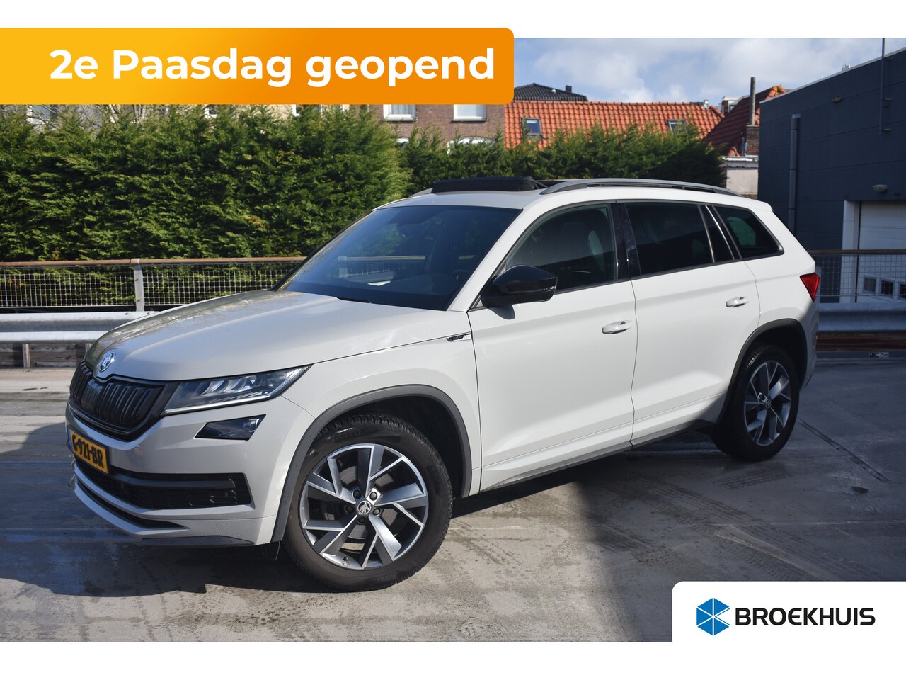 Skoda Kodiaq - Skoda 1.5 150PK TSI Sportline Business | Schuif-kanteldak | Camera achter | Elektrische st - AutoWereld.nl