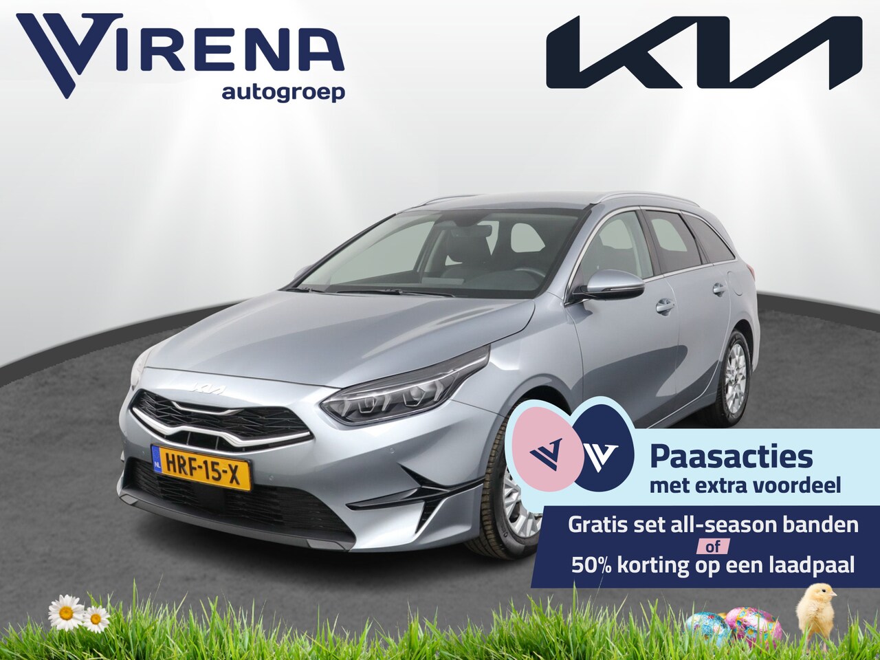 Kia Cee'd Sportswagon - Ceed 1.0 T-GDi DynamicPlusLine - Stoel/Stuur verwarming - Navigatie - Automatische achterk - AutoWereld.nl