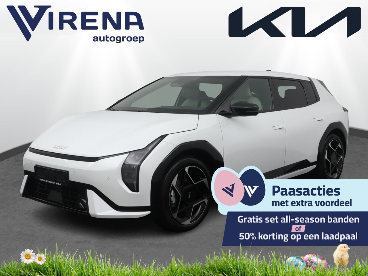 Kia EV4 - GT-Line Business Edition 81.4 kWh - Elektrische Bestuurderstoel - Stoel / Stuurwielverwarm - AutoWereld.nl