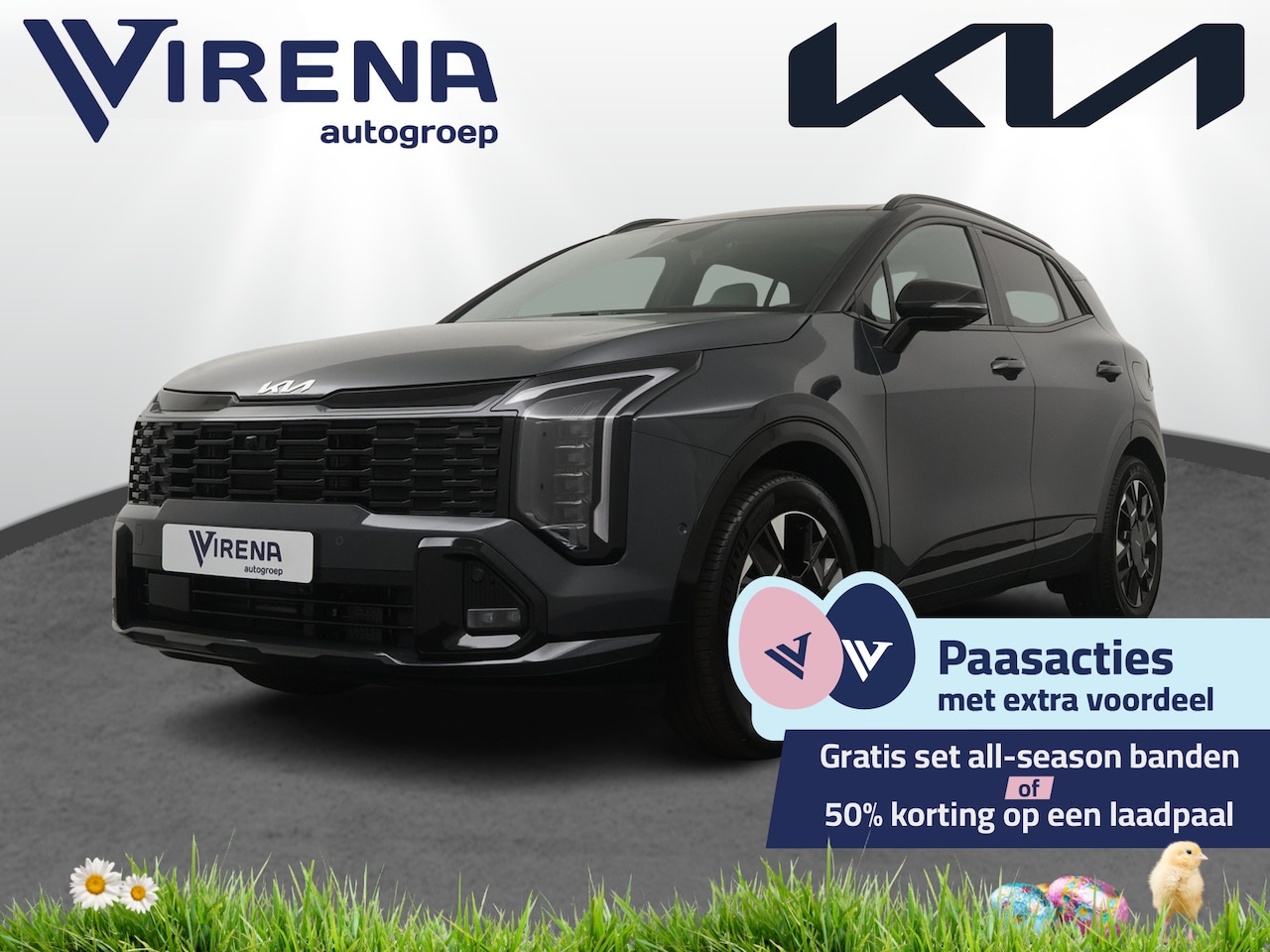 Kia Sportage - 1.6 T-GDi Plug-in Hybrid GT-PlusLine - 360* Camera - Harman Kardon - Stoelverwarming/Venti - AutoWereld.nl