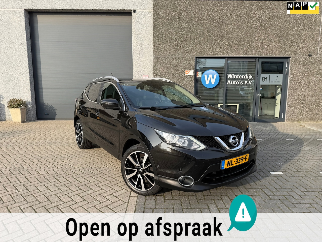Nissan Qashqai - 1.2 Tekna Clima|360Camera|Pano|Cruise|NAP - AutoWereld.nl